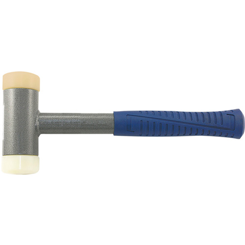 Heavy-Duty Soft-Face Dead Blow Hammer, 2.25 lbs. Head Weight, Polyurethane Face, Tubular Steel Handle Haskins Industrial Inc.