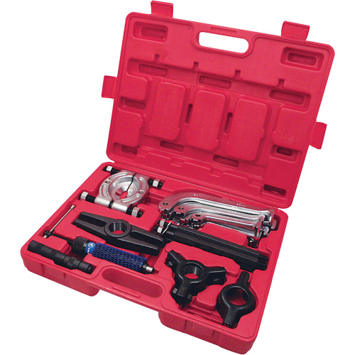 22-Piece 10-Ton Hydraulic Gear Puller Set Haskins Industrial Inc.