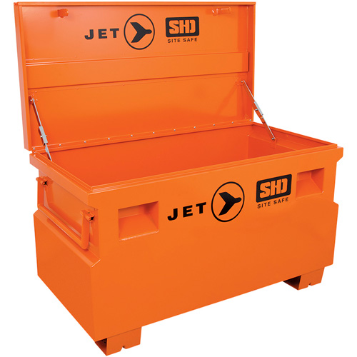 JSB-4824 Coffre &agrave; outils robuste pour le chantier, 48-1/8" x 24-1/8" x 28-3/8", Acier, Orange Haskins Industrial Inc.