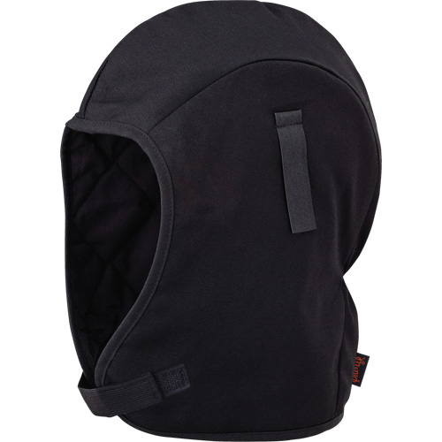 564A Flame Resistant Quilted Hardhat Liner, Black, Cotton Haskins Industrial Inc.