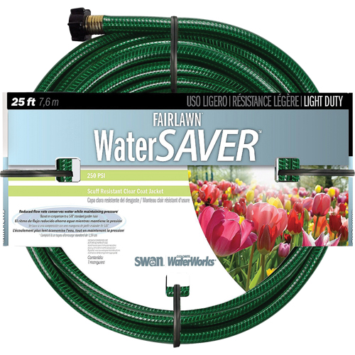 Fairlawn Watersaver Light Duty Garden Hoses, Nylon, 1/2" dia. x 25' Haskins Industrial Inc.