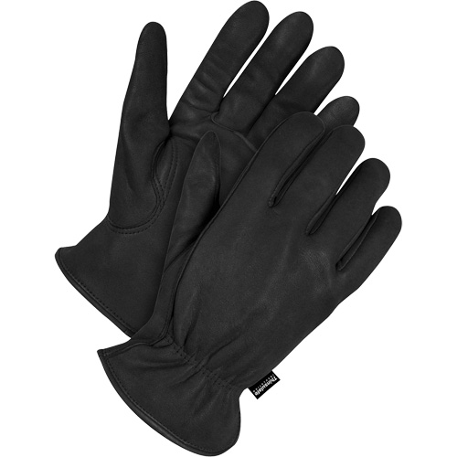Gants de conducteur doubl&eacute;s classiques, Grand, Paume en Cuir fleur de daim, Thinsulate Haskins Industrial Inc.