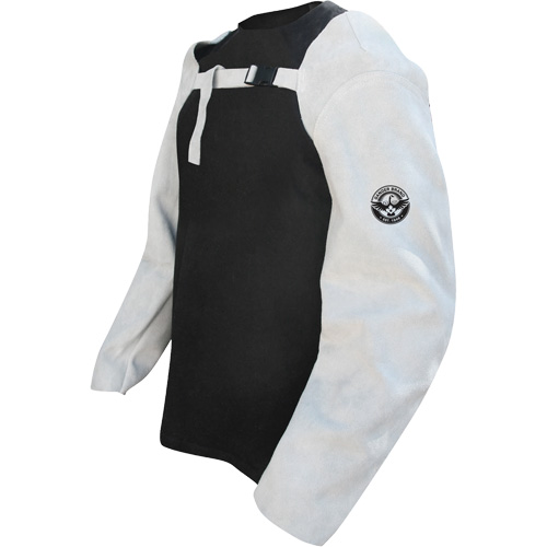 Leather Welding Sleeves, 24" L, Pearl Grey Haskins Industrial Inc.