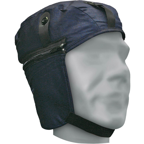 Classic Hardhat Liner with Ear Extension, Fleece/Cotton Lining, One Size Haskins Industrial Inc.