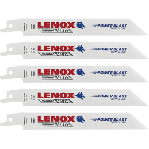 Hacksaw Blades, Bi-Metal, 18 TPI, 6" L x 3/4" W Haskins Industrial Inc.