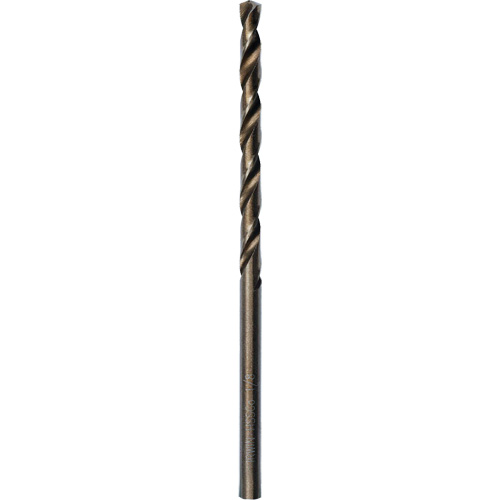Heavy-Duty Jobber Drill Bit, High Speed Cobalt, 1/8", 2-3/4" L, 1-5/8" Flute, 135° Point Angle Haskins Industrial Inc.