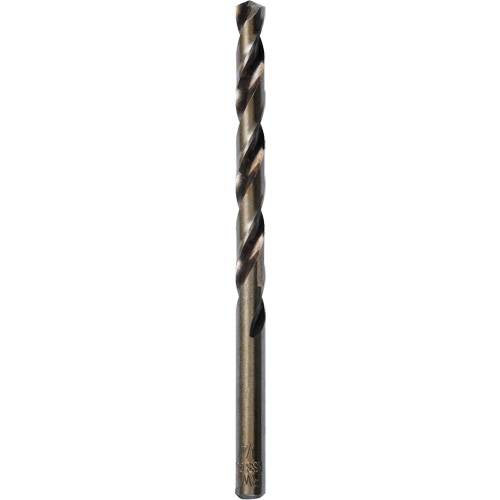 Foret court &agrave; usage intensif, Acier rapide au cobalt, 1/4", 4" lo, 3" Cannelure, 135° Angle Haskins Industrial Inc.