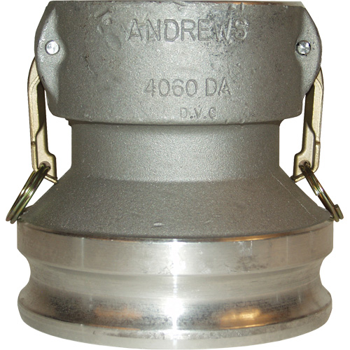 Coupleur de r&eacute;duction &agrave; came et cannelure x adaptateur Dixon Haskins Industrial Inc.