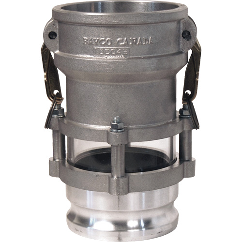 Coupleur &agrave; cannelure et came de conduite avec voyant x adaptateur Haskins Industrial Inc.