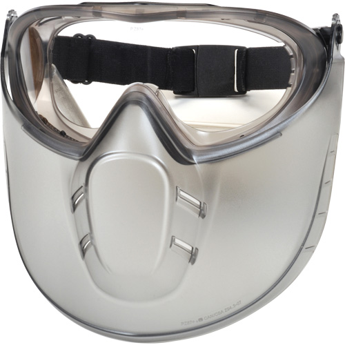 Capstone&reg; Shield Safety Goggles with Removable Faceshield, Clear Lens, Anti-Fog, Direct/Closed Vent Haskins Industrial Inc.