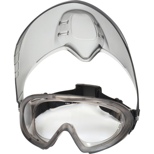 Capstone&reg; Shield Safety Goggles with Removable Faceshield, Clear Lens, Anti-Fog, Direct/Closed Vent Haskins Industrial Inc.