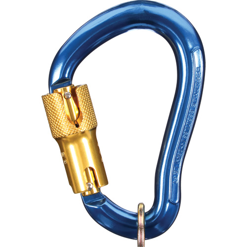 Nano-Lok Carabiner, Aluminum, 3600 lbs Capacity Haskins Industrial Inc.