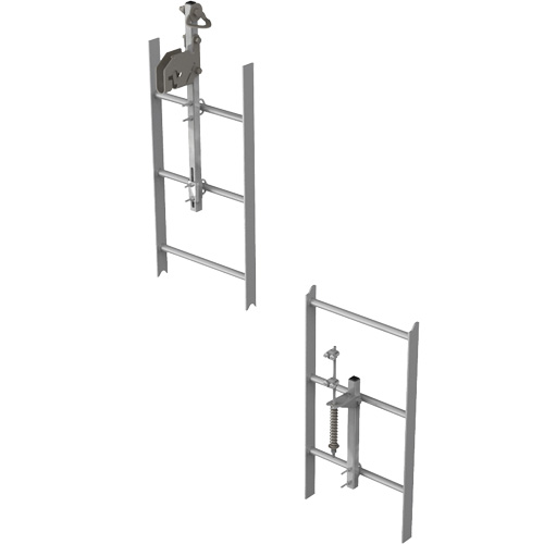 Anneau en D avec plaque d'ancrage Haskins Industrial Inc.