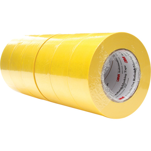 Ruban-cache de finition pour finition automobile 388N, 48 mm (2") x 55 m (180'), Jaune Haskins Industrial Inc.