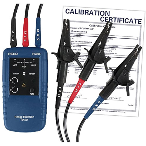Phase and Motor Rotation Tester with ISO Certificate Haskins Industrial Inc.