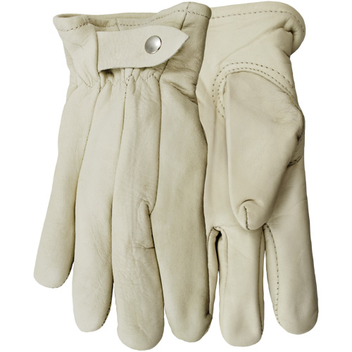 Gants pour cordeur Gunslinger, Grand, Paume Cuir fleur de vache Haskins Industrial Inc.