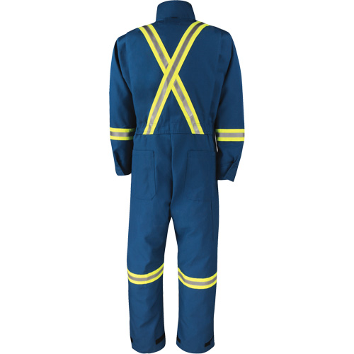 Combinaison de luxe Dupont Nomex IIIA, Taille 3T-Grand (grande taille), Bleu royal, 6 cal/cm² Haskins Industrial Inc.