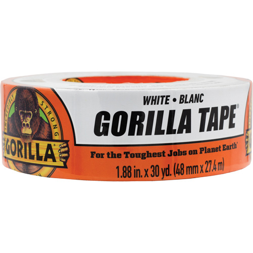Duct Tape, 17 mils, White, 48 mm (2") x 27.43 m (90') Haskins Industrial Inc.