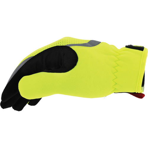FastFit&reg; High-Visibility Work Gloves, Synthetic Palm, Size Medium/9 Haskins Industrial Inc.
