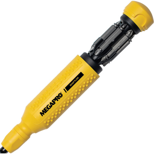 Tournevis multi embouts Original SHAFLOK 15-en-1, 8-37/50" lo, Prise Textur&eacute; Haskins Industrial Inc.