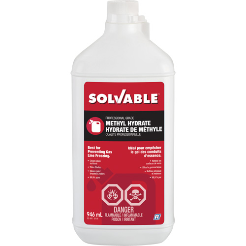 Hydrate de m&eacute;thyle, Bouteille Haskins Industrial Inc.