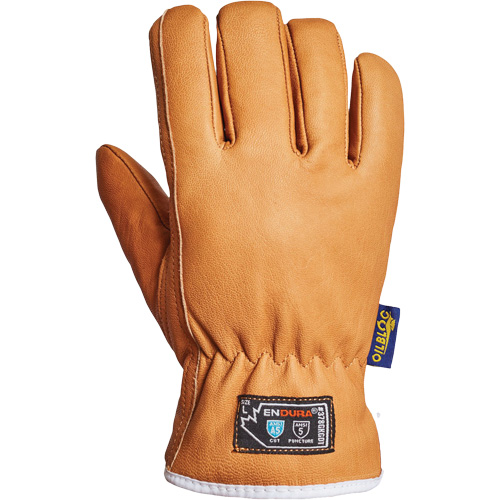 Gants Endura, Grand, Paume en Synth&eacute;tique, Doublure en Thinsulate Haskins Industrial Inc.