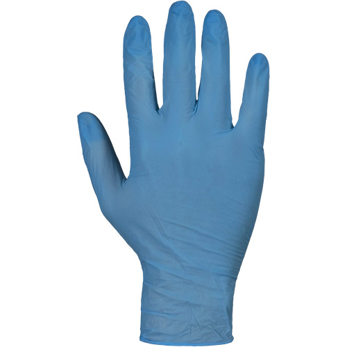 Gants jetables RDNPF KeepKleen, Grand, Nitrile, 4 mils, Sans poudre, Bleu, Classe 2 Haskins Industrial Inc.