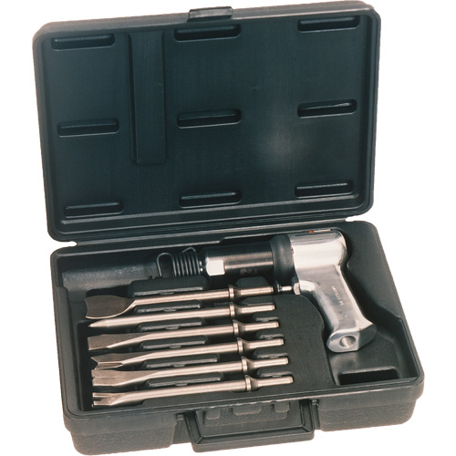 Super Duty Air Hammer Kit, 3 CFM, 1/4" NPT, 3000 BPM, 3/4" x 2-9/32" (19.05mm x 57.94mm) Haskins Industrial Inc.