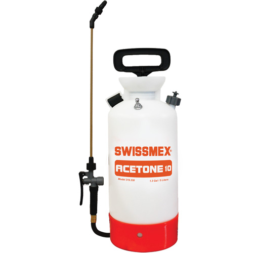 Acetone Handheld Sprayer, 1.3 gal. (5L), Polypropylene, 20" Wand Haskins Industrial Inc.