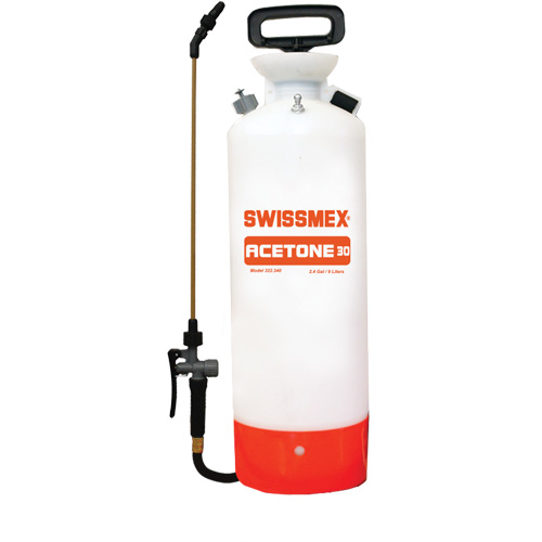 Acetone Handheld Sprayer, 2.4 gal. (1.9L), Polyethylene, 20" Wand Haskins Industrial Inc.