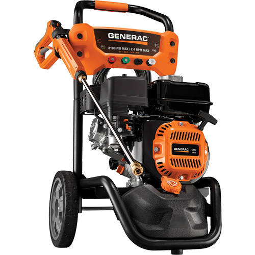 Residential PowerDial Power Washer, Gasoline, 3100 PSI, 2.4 GPM Haskins Industrial Inc.
