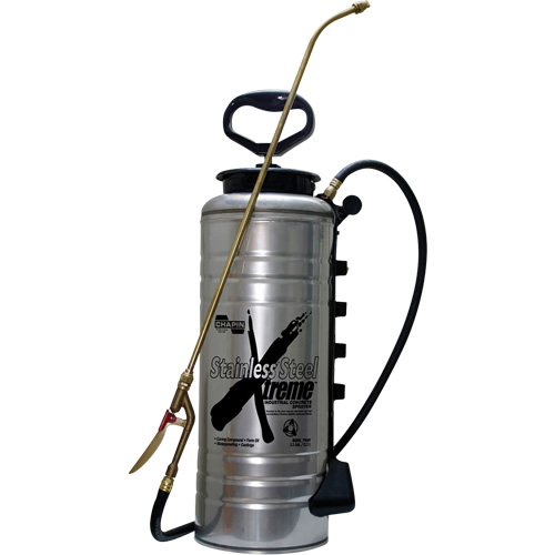 Xtreme Industrial Sprayer, 3.5 gal. (13.25 L), Stainless Steel, 24" Wand Haskins Industrial Inc.