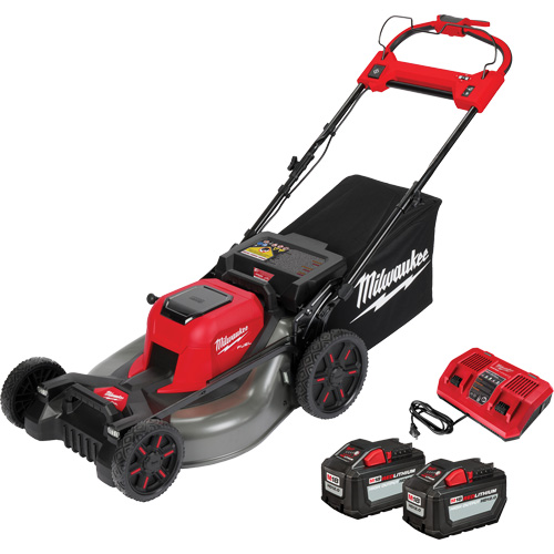 M18 Fuel Self-Propelled Dual Battery Cordless Mower Kit, Self-Propelled Walk-Behind, Battery Powered, 21" Cutting Width Haskins Industrial Inc.