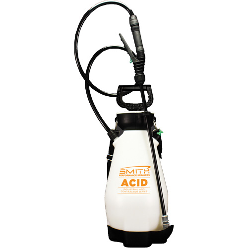 Vaporisateur d'acide &agrave; compression s&eacute;rie industriel & entrepreneur, 2 gal. (9 L), Poly&eacute;thyl&egrave;ne, Lance de 21" Haskins Industrial Inc.