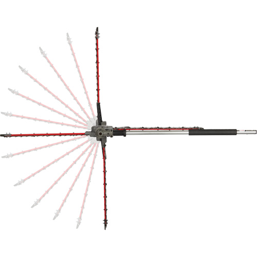 M18 Fuel Quik-Lok Articulating Hedge Trimmer Attachment Haskins Industrial Inc.