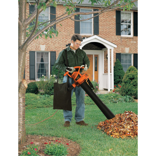 Leaf Blower/Vacuum/Mulcher, 210 MPH Output, Electric Haskins Industrial Inc.