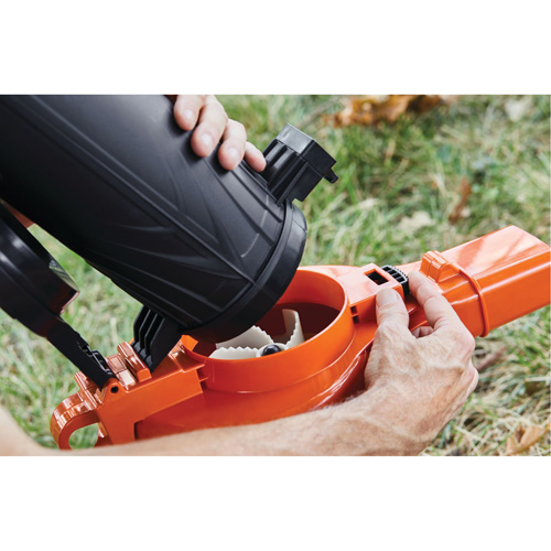 Leaf Blower/Vacuum/Mulcher, 210 MPH Output, Electric Haskins Industrial Inc.