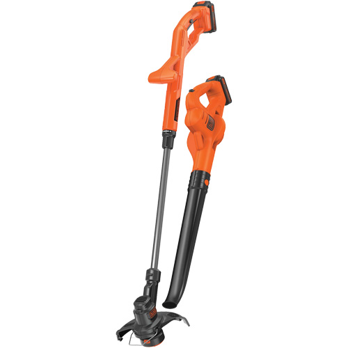 Ensemble combin&eacute; coupe-bordure/taille-bordure et balayeuse pour surfaces rigides Max*, 10", &agrave; pile, 20 V Haskins Industrial Inc.