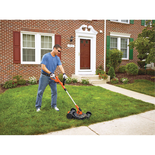 Ensemble de tondeuse compacte sans fil 3 en 1 20 V Max*, Pouss&eacute;e, &agrave; pile, Largeur de coupe 12" Haskins Industrial Inc.