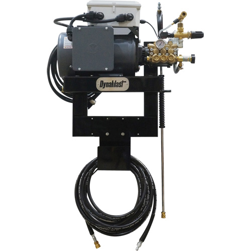 Wall Mounted Cold Water Pressure Washer with Time Delay Shutdown, Electric, 2100 PSI, 3.6 GPM Haskins Industrial Inc.