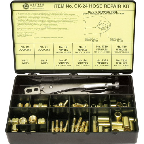 Hose Repair Kit, Brass Haskins Industrial Inc.