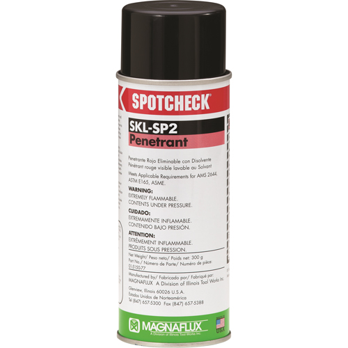Spotcheck&reg; Penetrants - SKL-SP2, Aerosol Can Haskins Industrial Inc.