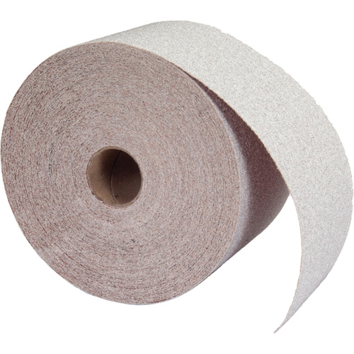 Abrasive No-Fil PSA Paper Roll, Aluminum Oxide, 2-3/4" W x 90' L, 120 Grit Haskins Industrial Inc.