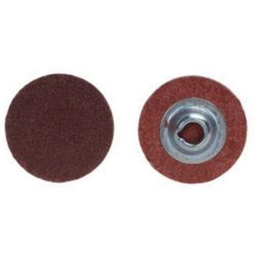 Quick-Change Cloth Disc, 3" Dia., 120 Grit, Aluminum Oxide Haskins Industrial Inc.