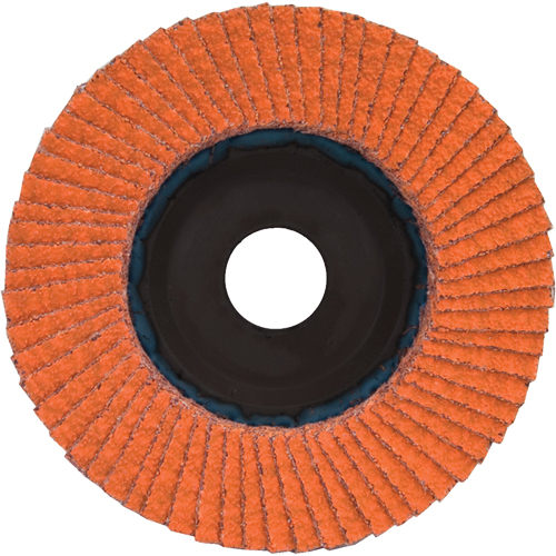 Disques &agrave; lamelles - Quick Trim SG Blaze R980P, 4-1/2" x 7/8", Type 27, Grain 40, C&eacute;ramique Haskins Industrial Inc.