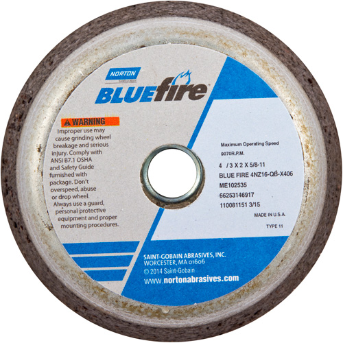 Disque &agrave; &eacute;barbage portatif non renforc&eacute; BlueFire Haskins Industrial Inc.