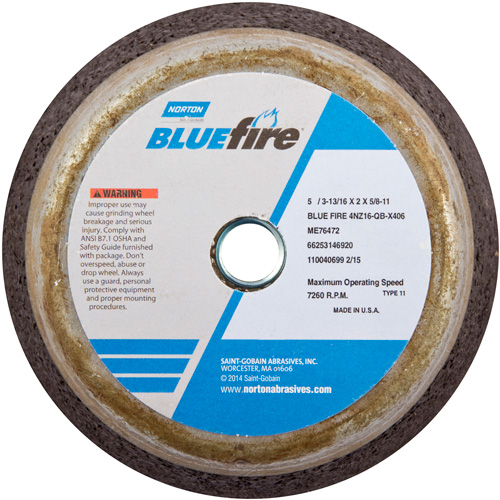Disque &agrave; &eacute;barbage portatif non renforc&eacute; BlueFire Haskins Industrial Inc.