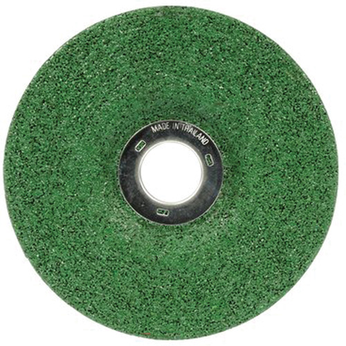 Green Corps Flexible Grinding Wheel, 5" x 1/4", 7/8" Arbor, Ceramic, Type 1 Haskins Industrial Inc.