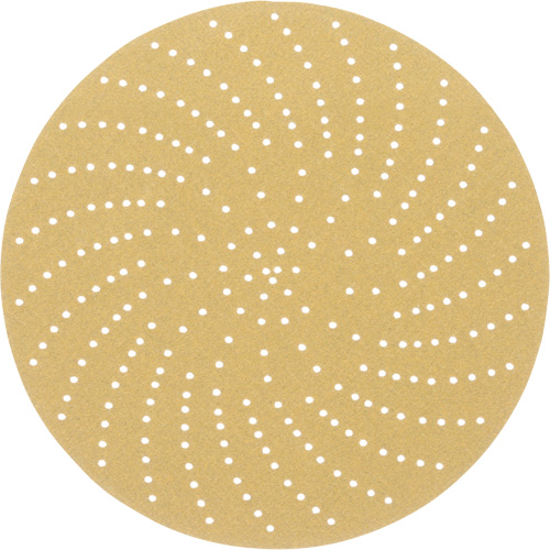 Hookit Clean Sanding Disc, 6" Dia., P120 Grit, Aluminum Oxide, C-Weight Haskins Industrial Inc.