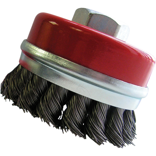 Brosses-boisseau, 3" dia. x 5/8"-11 arbre Haskins Industrial Inc.